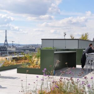 Rooftop rue Blanche, Paris